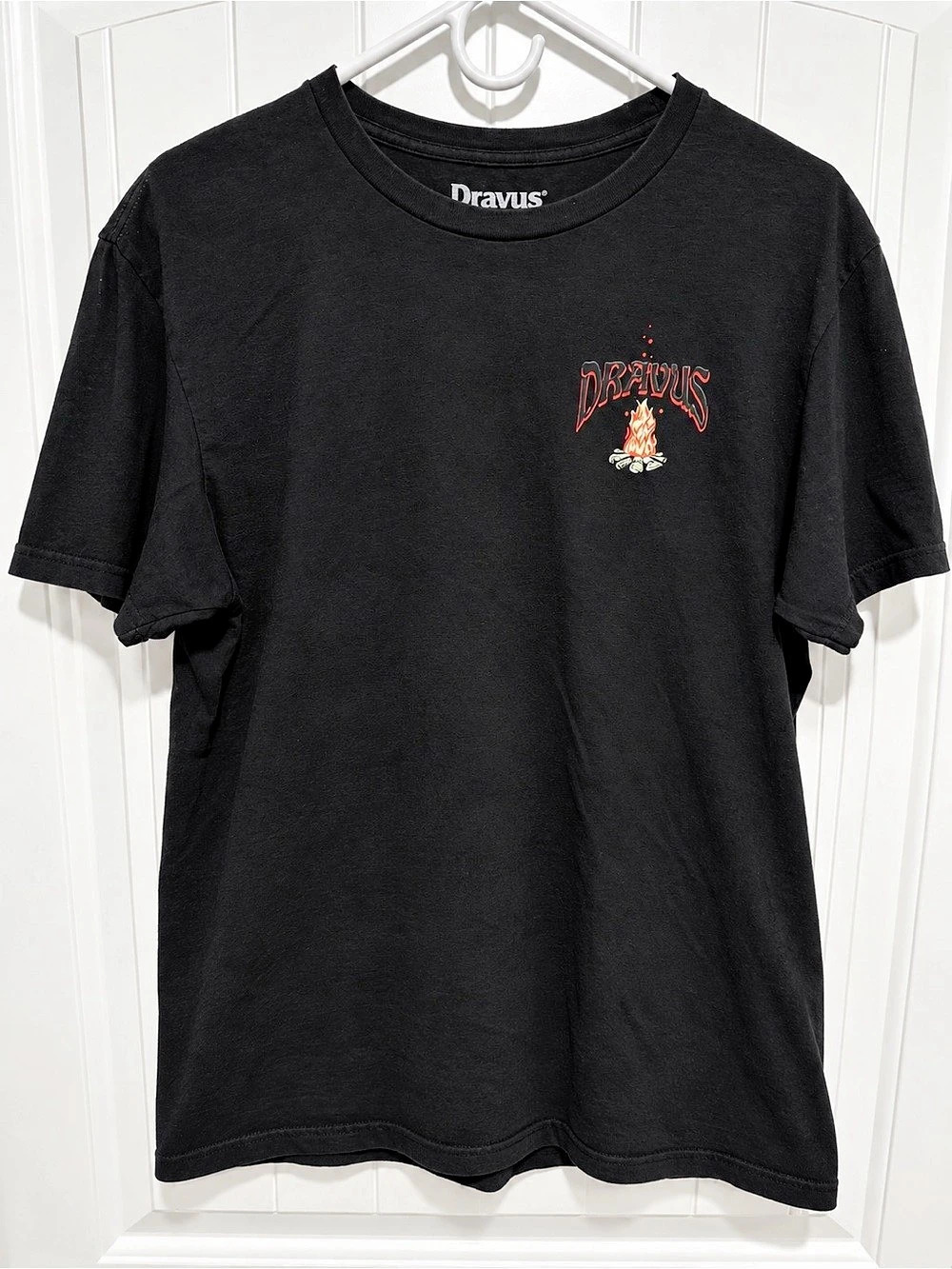 Dravus Camping Trippin Mushroom Graphic Tee Black Large